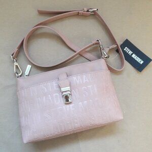 NWT STEVE MADDEN BSIENNA LOGO CROSSBODY BAG PURSE
